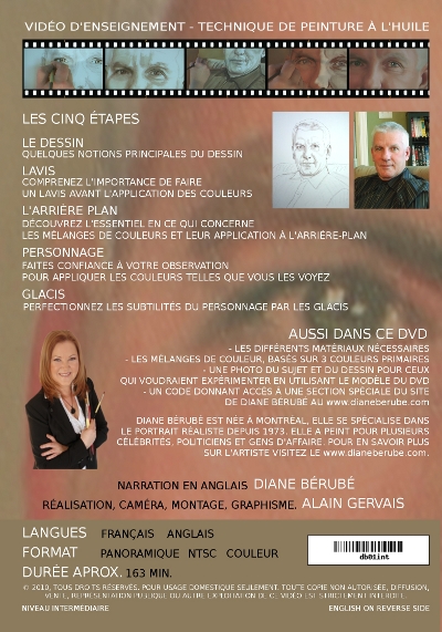 DVD le portrait à l'huile