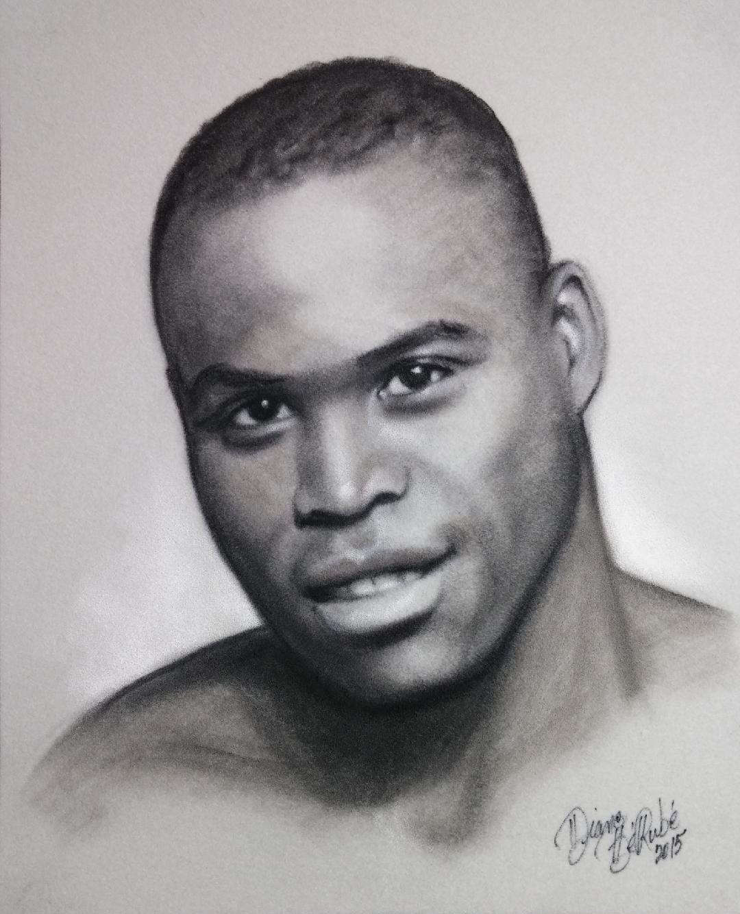 Adonis Stevenson fusain