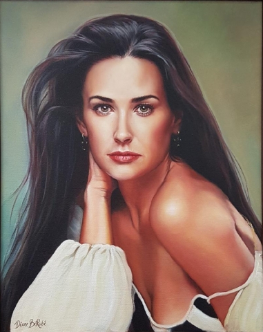 demimoore-portrait-huile-dianeberube